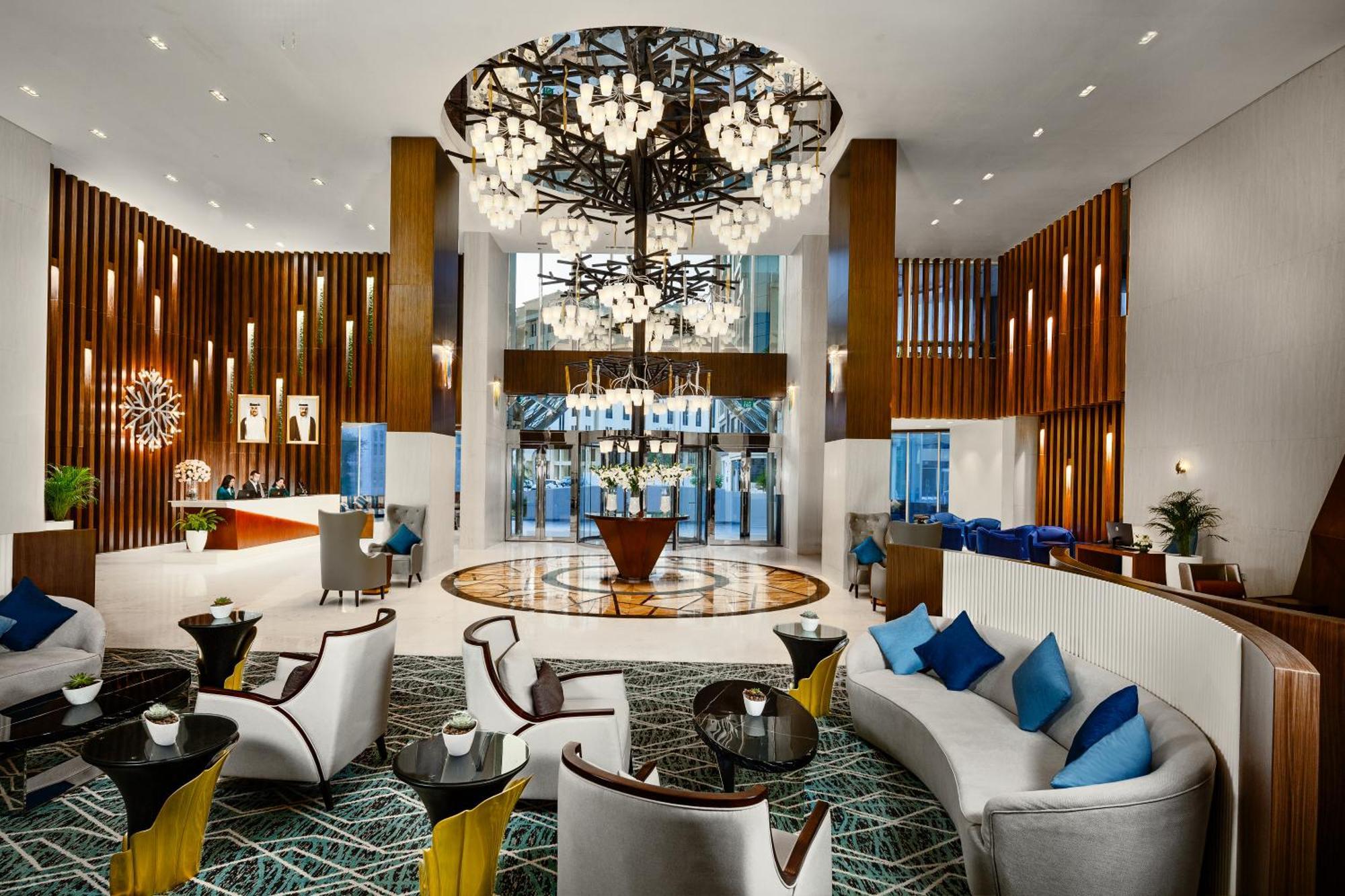 Millennium Place Doha Ngoại thất bức ảnh The lobby of the hotel